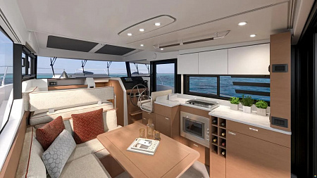 Катер Beneteau Swift Trawler 37 Fly